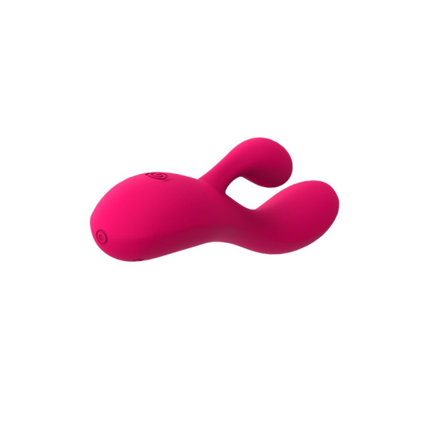 Vibromasseur rabbit USB rose NINA 